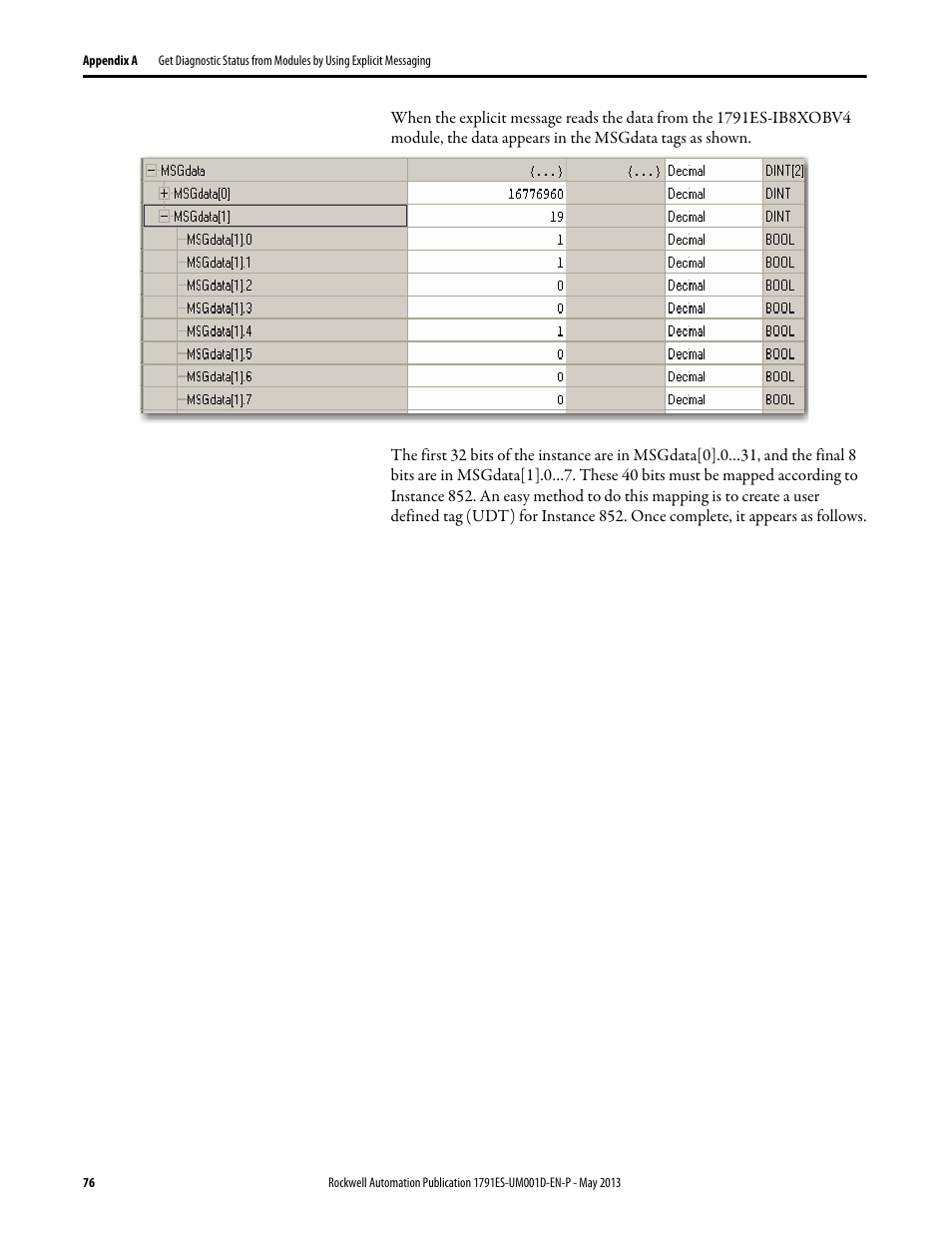 Rockwell Automation 1791ES-IB16 Guard I/O EtherNet/IP Safety Modules User Manual | Page 76 / 100