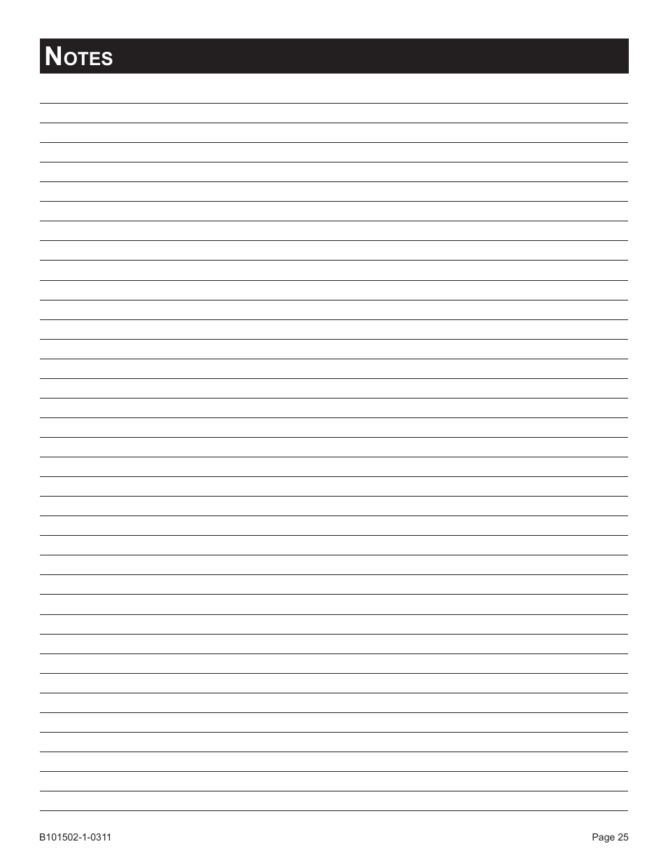 Broilmaster BRB-1 User Manual | Page 25 / 28