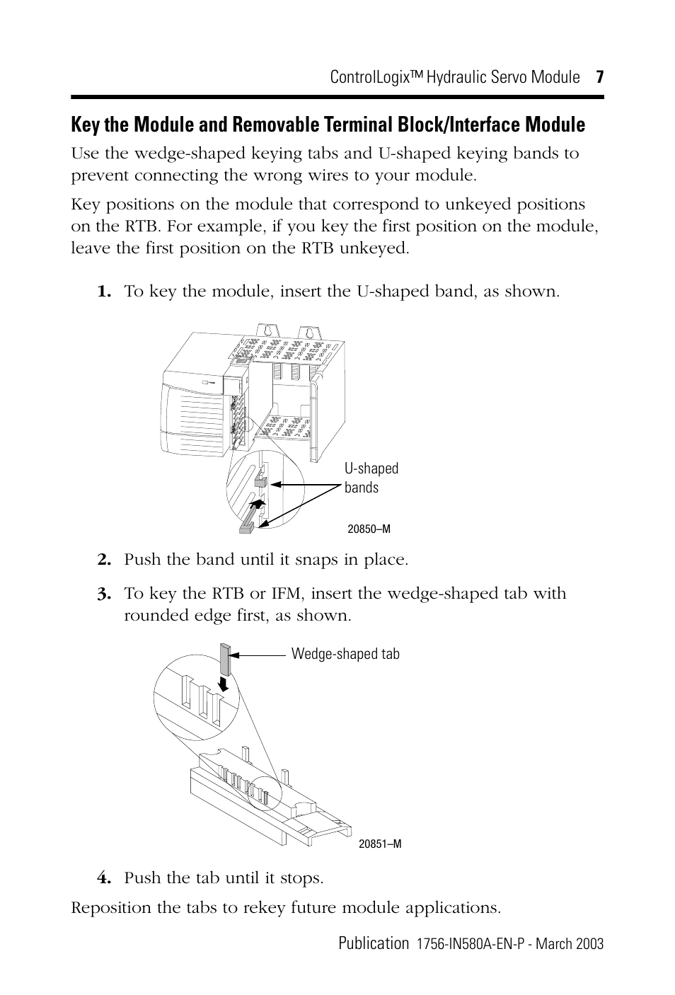 Rockwell Automation 1756-HYD02 ControlLogix Hydraulic Servo Module User Manual | Page 7 / 24