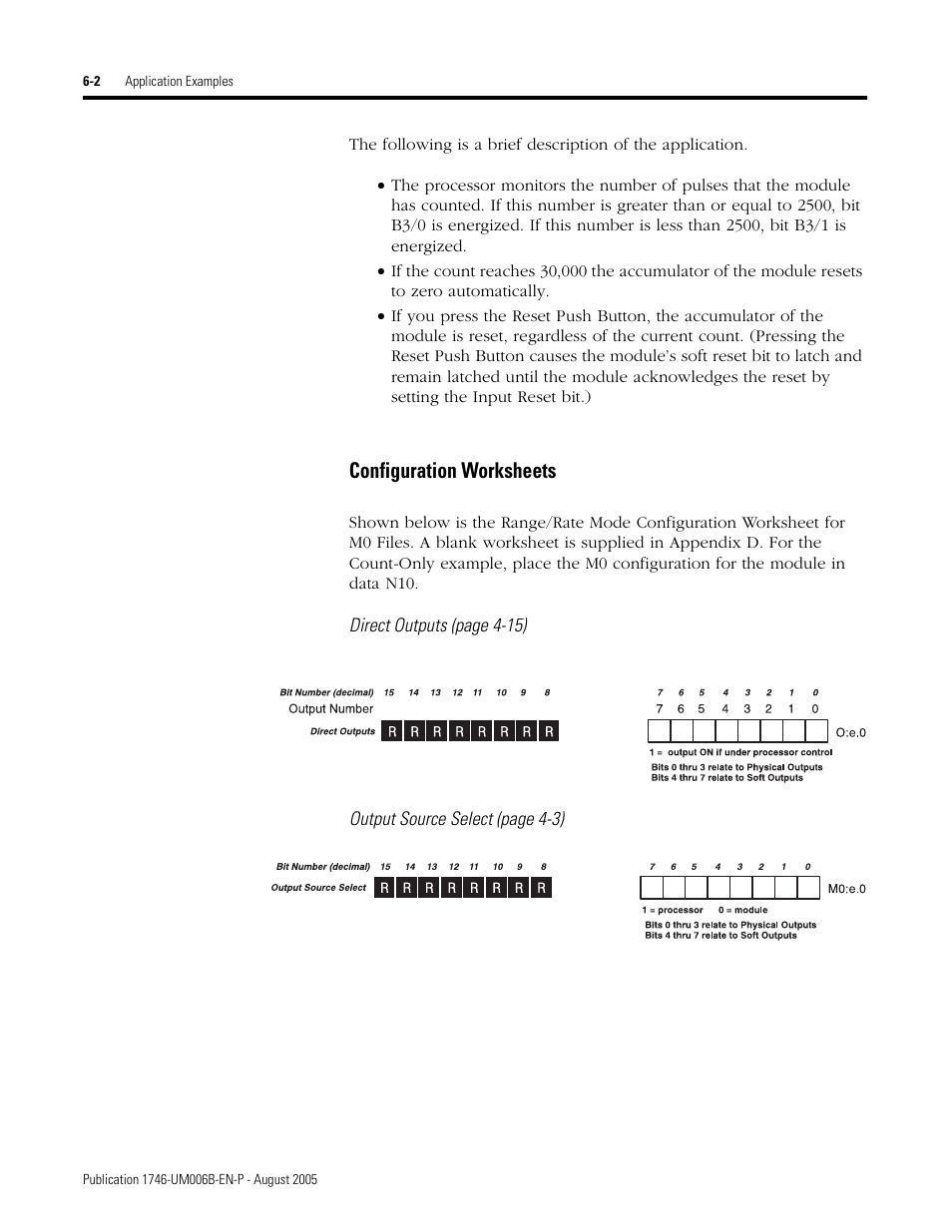 Configuration worksheets, Configuration worksheets -2 | Rockwell Automation 1746-HSCE,D17466.5 High-Speed Counter Module User Manual | Page 114 / 183