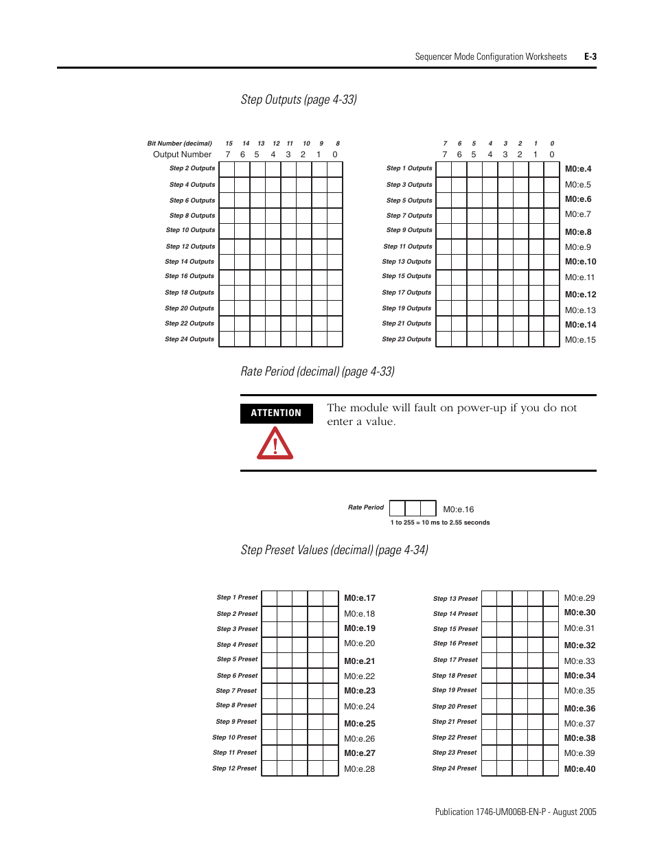 Rockwell Automation 1746-HSCE,D17466.5 High-Speed Counter Module User Manual | Page 173 / 183
