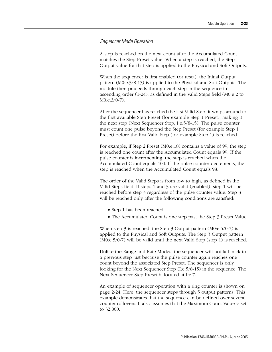 Rockwell Automation 1746-HSCE,D17466.5 High-Speed Counter Module User Manual | Page 41 / 183
