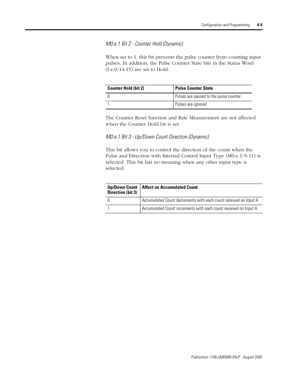 Rockwell Automation 1746-HSCE,D17466.5 High-Speed Counter Module User Manual | Page 65 / 183