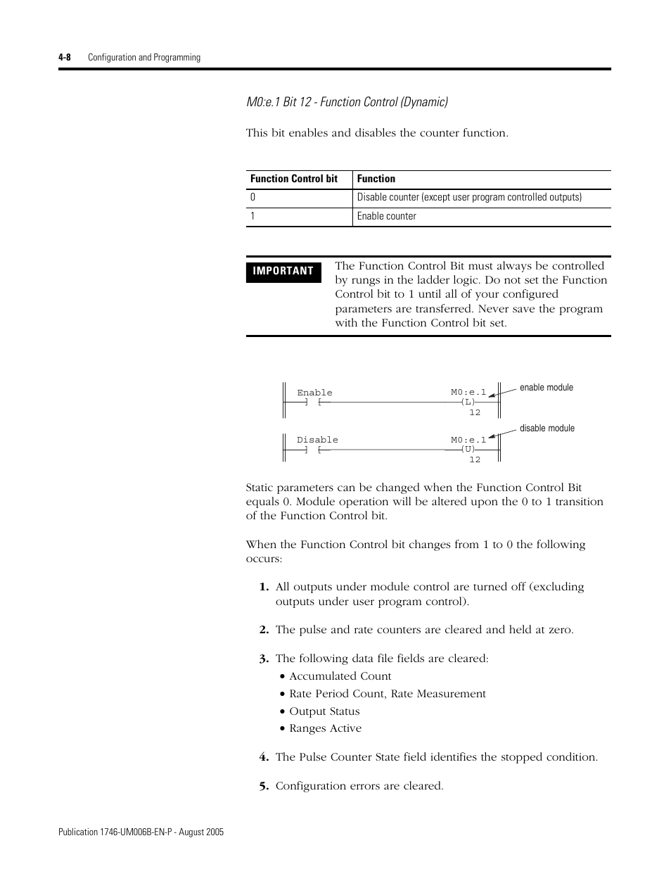 Rockwell Automation 1746-HSCE,D17466.5 High-Speed Counter Module User Manual | Page 68 / 183