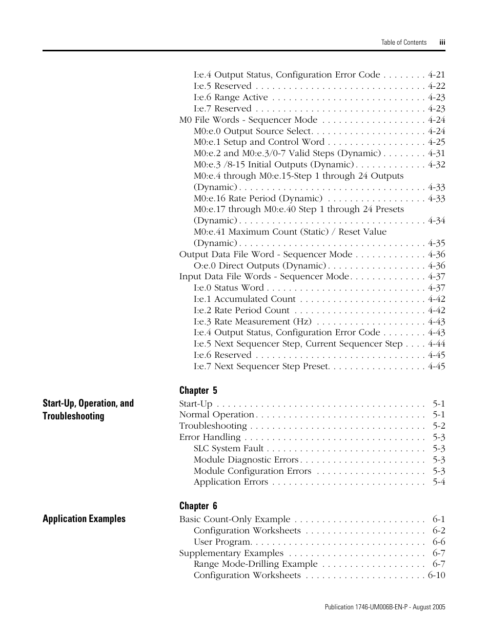 Rockwell Automation 1746-HSCE,D17466.5 High-Speed Counter Module User Manual | Page 7 / 183