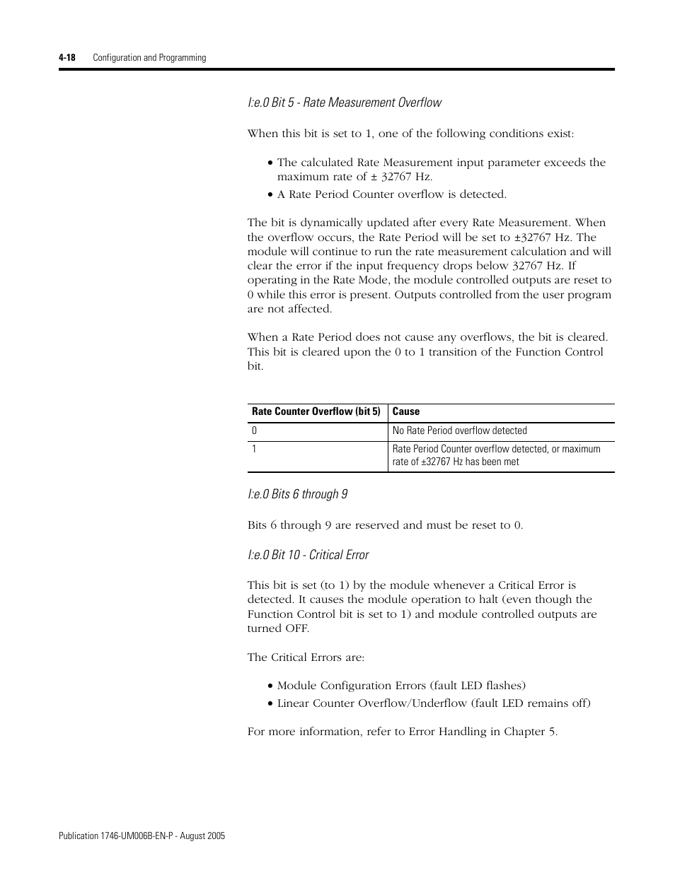 Rockwell Automation 1746-HSCE,D17466.5 High-Speed Counter Module User Manual | Page 78 / 183