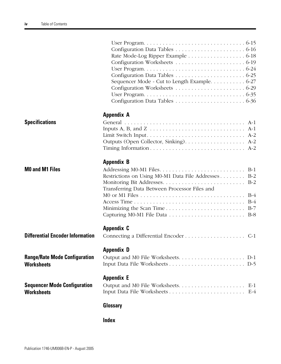 Rockwell Automation 1746-HSCE,D17466.5 High-Speed Counter Module User Manual | Page 8 / 183
