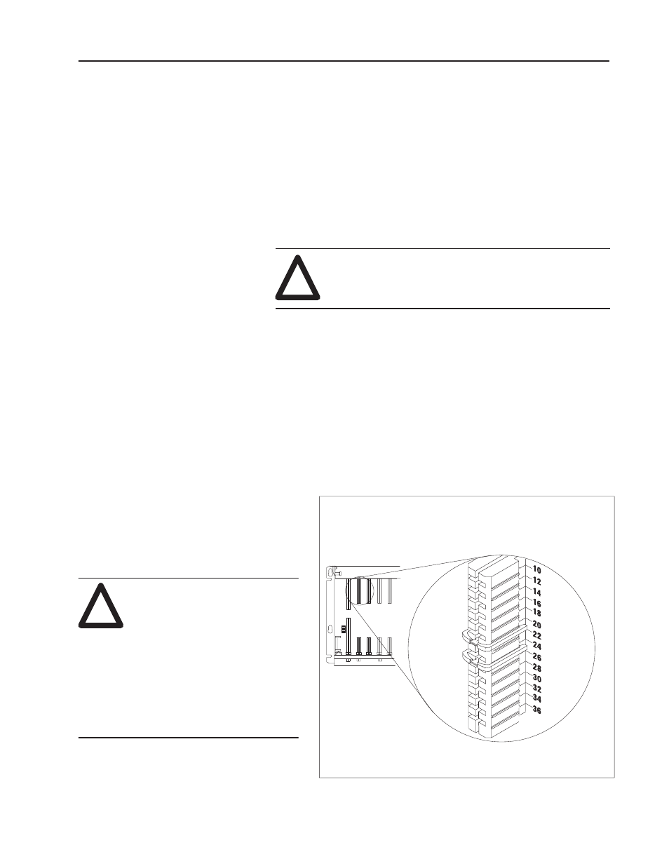 Calculate power requirements, Determine module placement in the i/o chassis, Key the backplane connector | Rockwell Automation 1771-IXHR INSTL INSTR HI RES TC/MV INPUT User Manual | Page 3 / 12