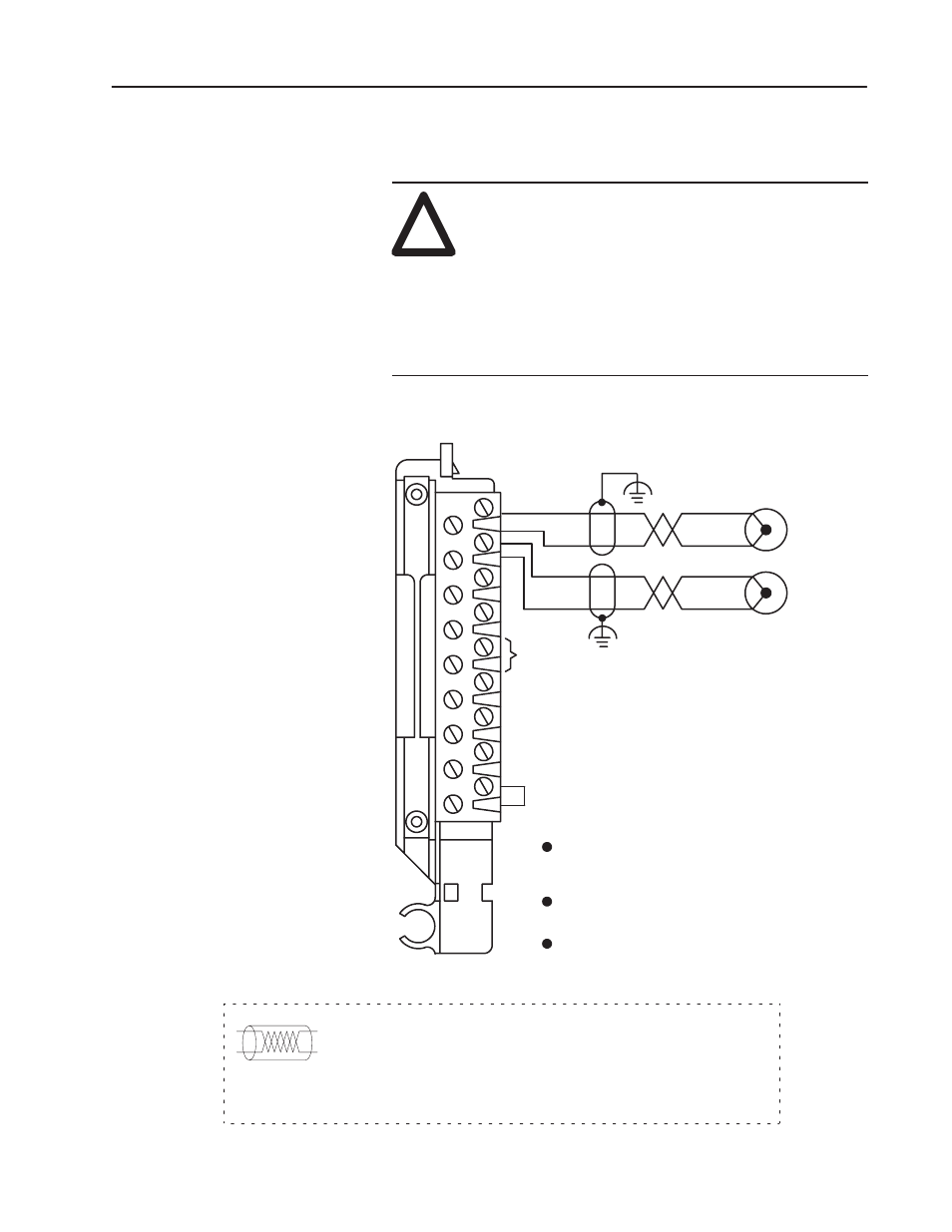Connect wiring to the field wiring arm | Rockwell Automation 1771-IXHR INSTL INSTR HI RES TC/MV INPUT User Manual | Page 5 / 12
