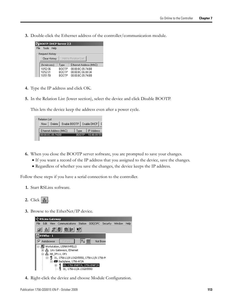 Rockwell Automation Logix5000 Logix5000 Controllers Quick Start User Manual | Page 113 / 148