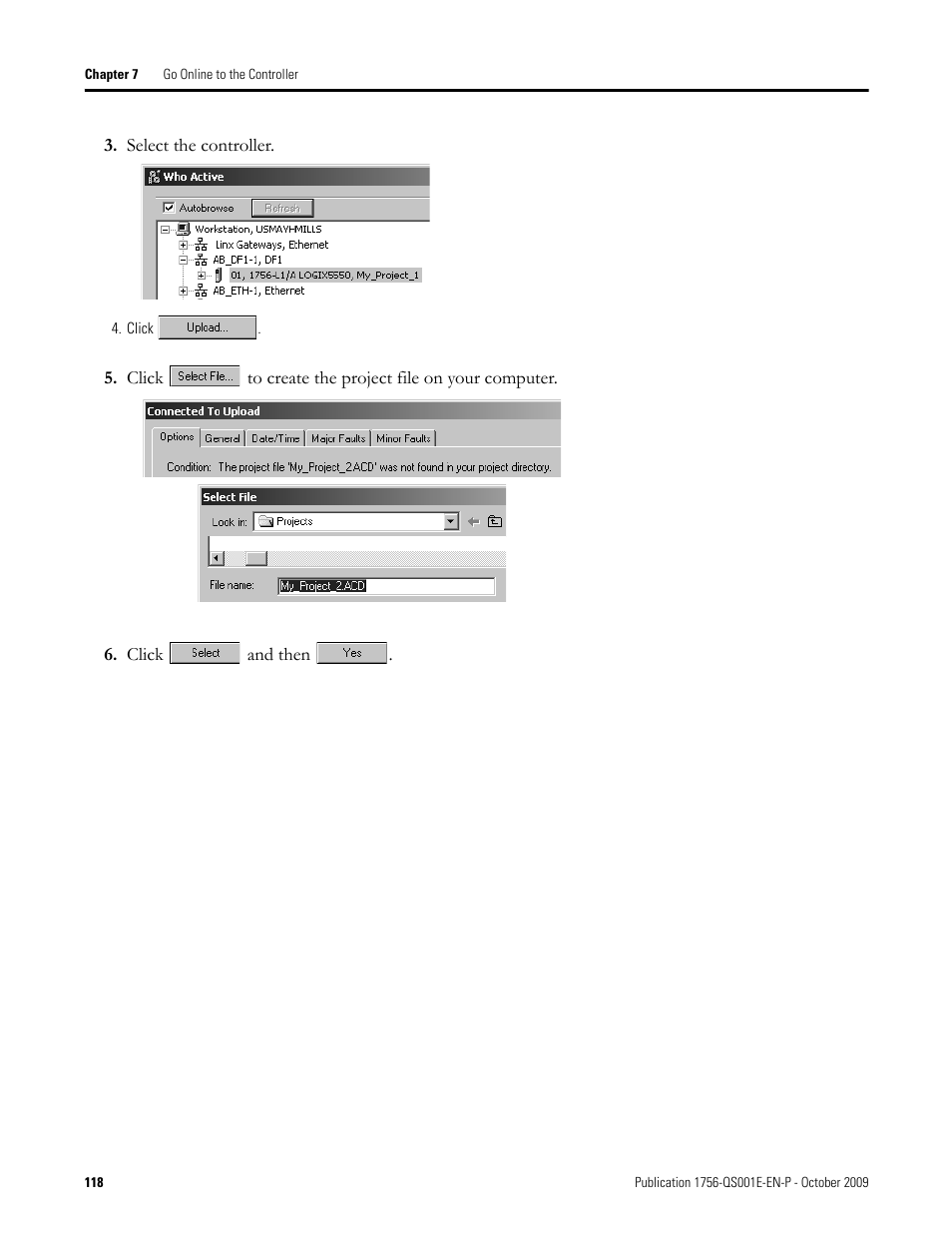 Rockwell Automation Logix5000 Logix5000 Controllers Quick Start User Manual | Page 118 / 148