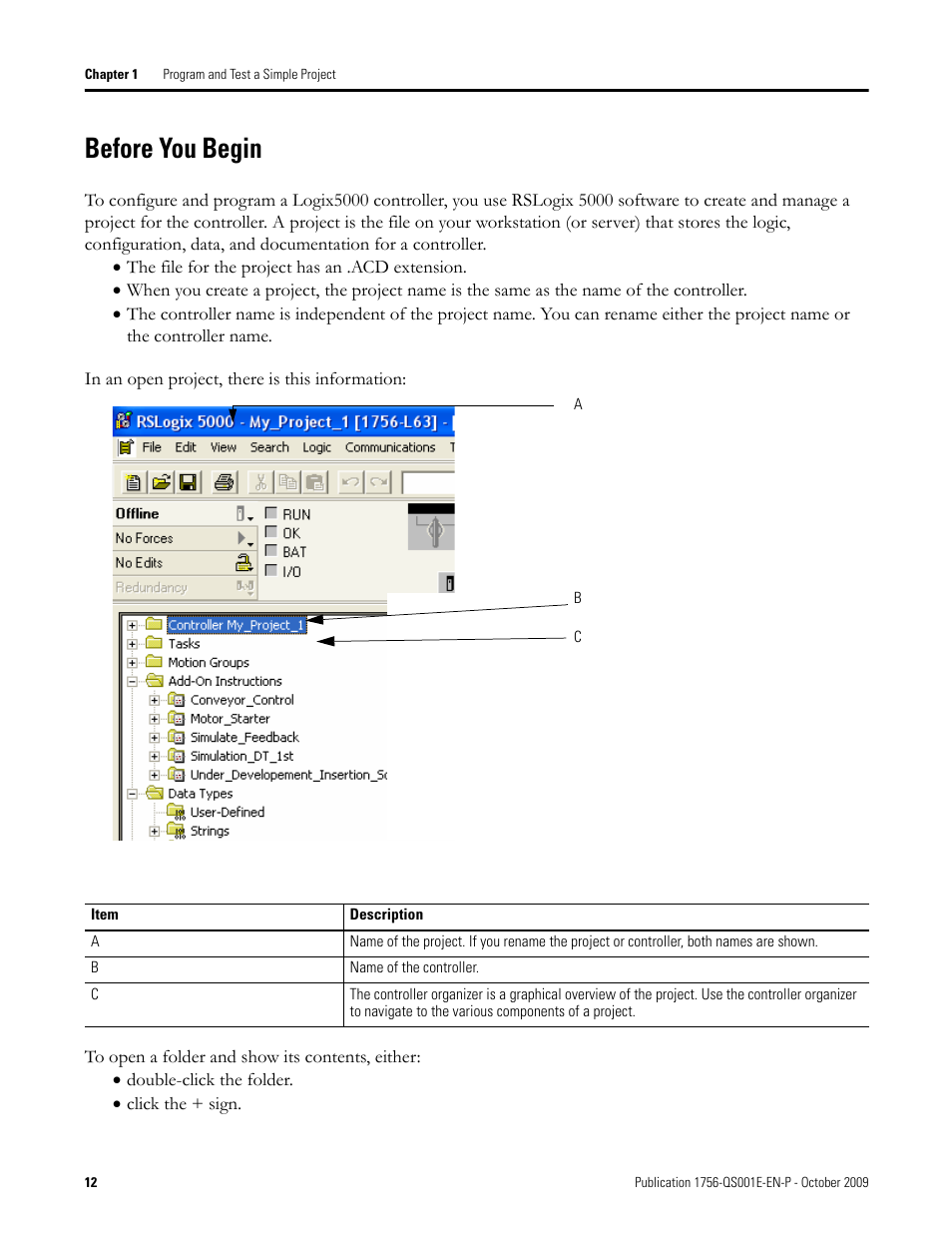 Before you begin | Rockwell Automation Logix5000 Logix5000 Controllers Quick Start User Manual | Page 12 / 148
