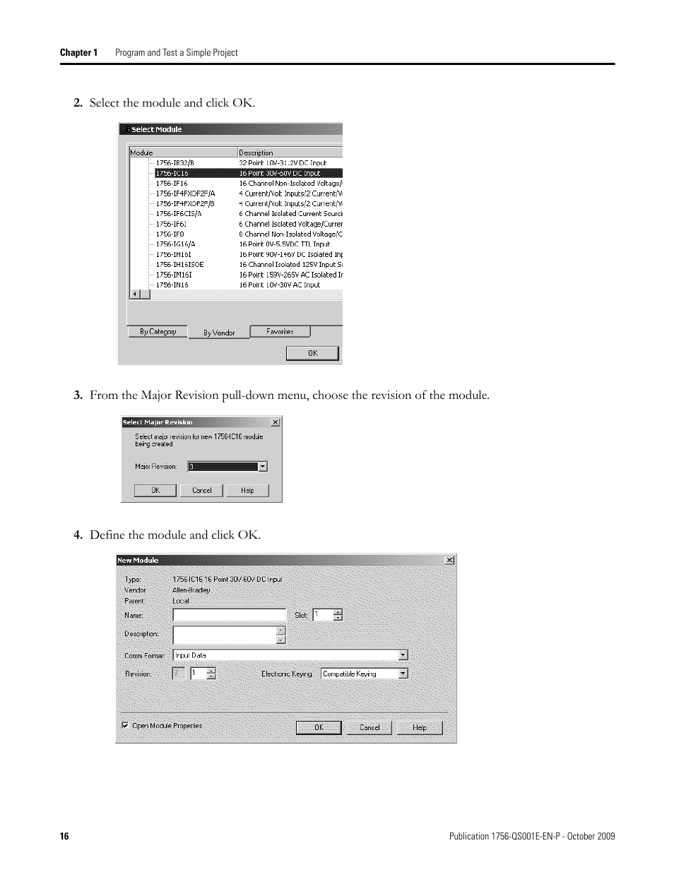 Rockwell Automation Logix5000 Logix5000 Controllers Quick Start User Manual | Page 16 / 148