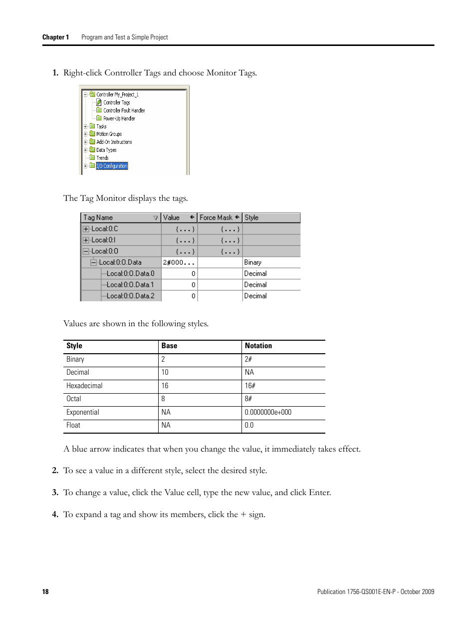 Rockwell Automation Logix5000 Logix5000 Controllers Quick Start User Manual | Page 18 / 148