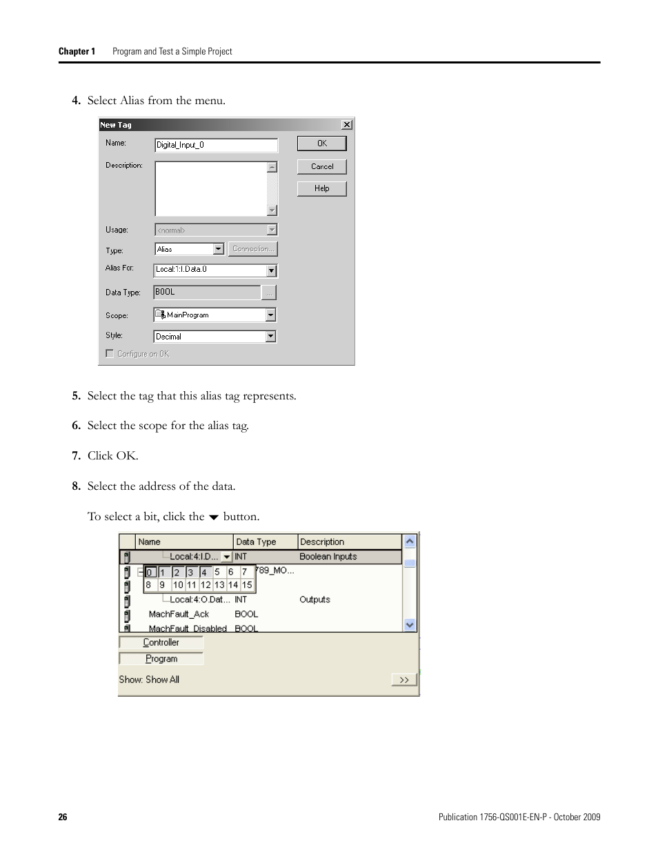 Rockwell Automation Logix5000 Logix5000 Controllers Quick Start User Manual | Page 26 / 148