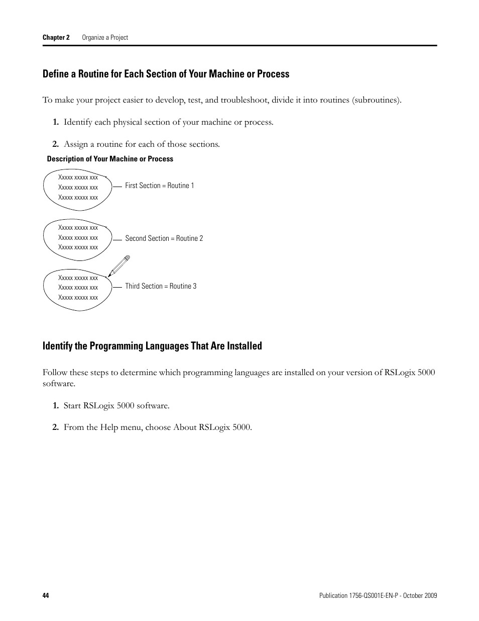 Rockwell Automation Logix5000 Logix5000 Controllers Quick Start User Manual | Page 44 / 148