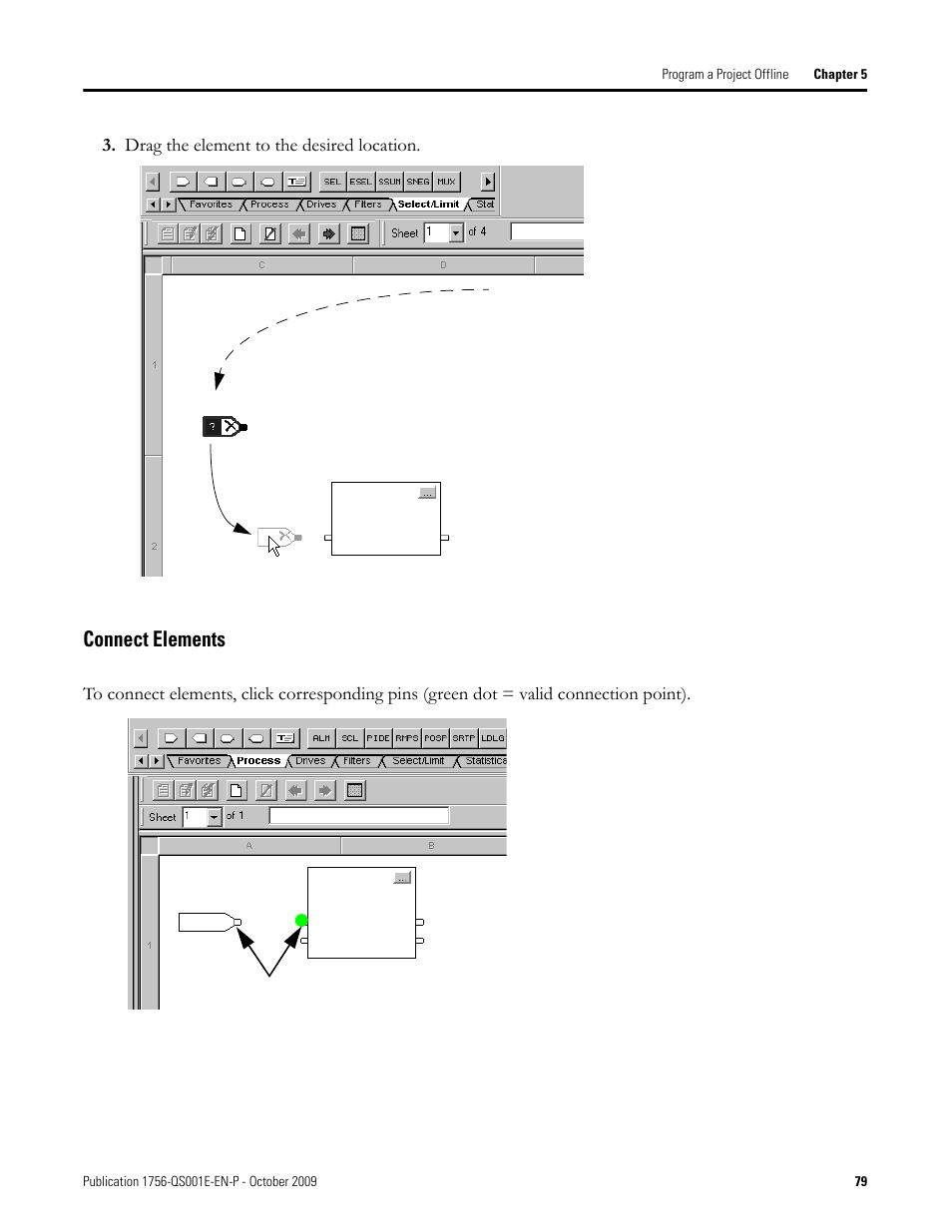 Connect elements | Rockwell Automation Logix5000 Logix5000 Controllers Quick Start User Manual | Page 79 / 148