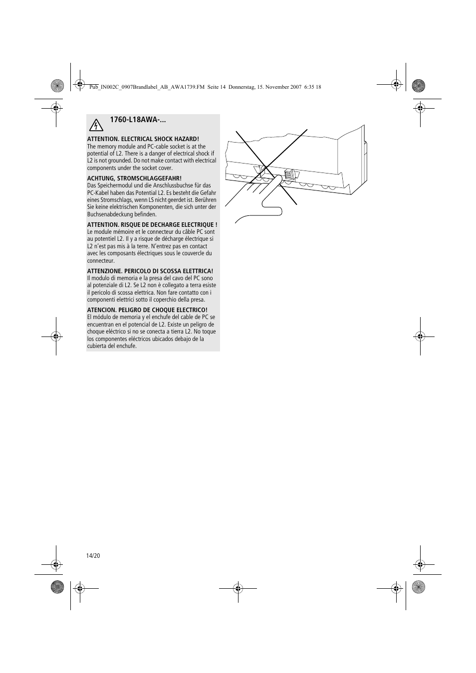 Rockwell Automation 1760-Lxxxx Pico Controller Installation Instructions User Manual | Page 14 / 20