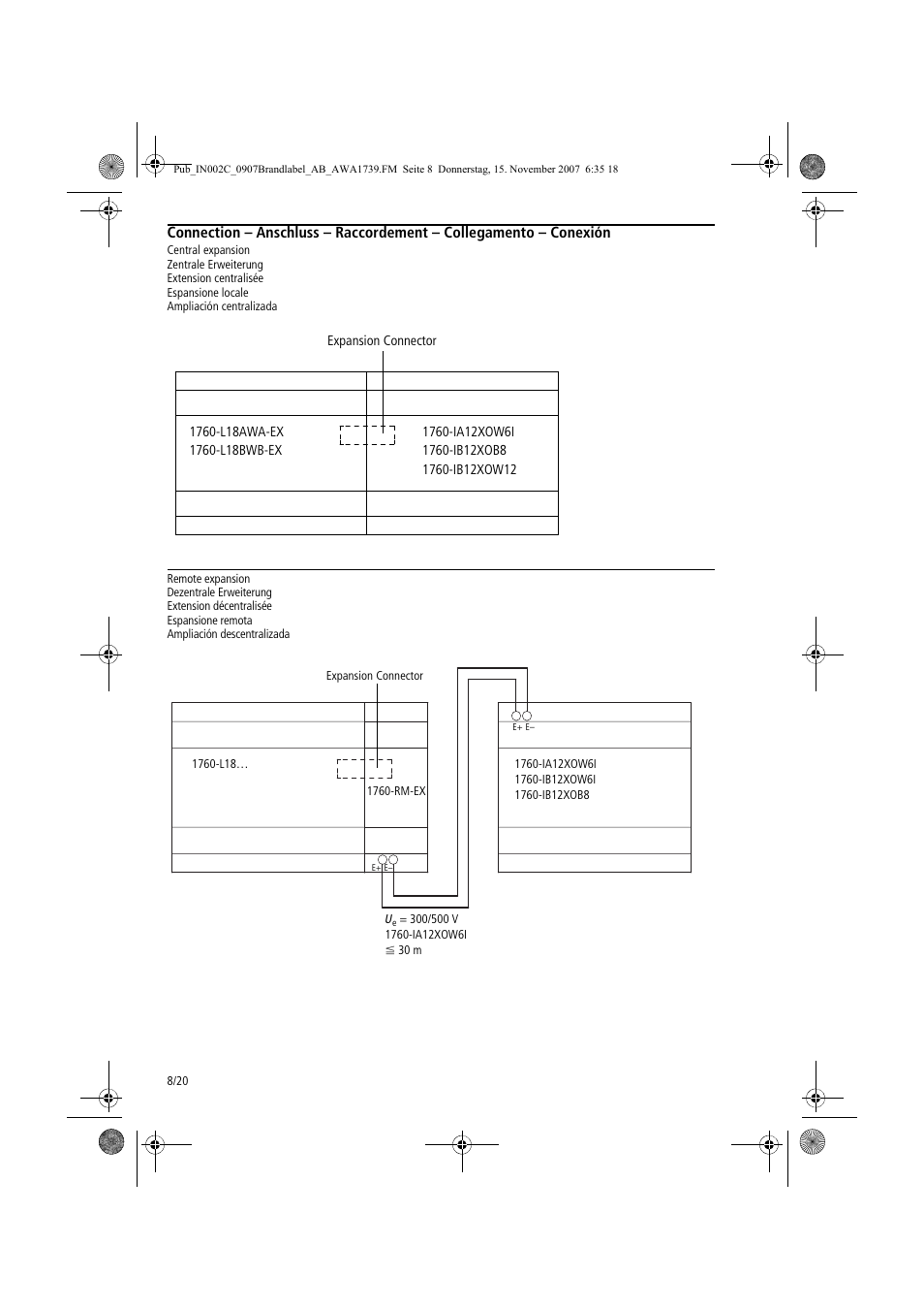 Rockwell Automation 1760-Lxxxx Pico Controller Installation Instructions User Manual | Page 8 / 20