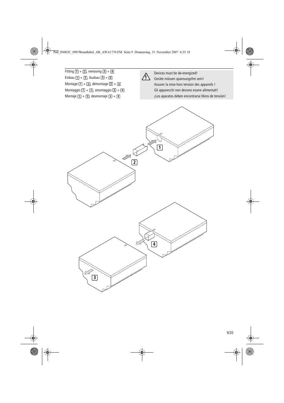 Rockwell Automation 1760-Lxxxx Pico Controller Installation Instructions User Manual | Page 9 / 20