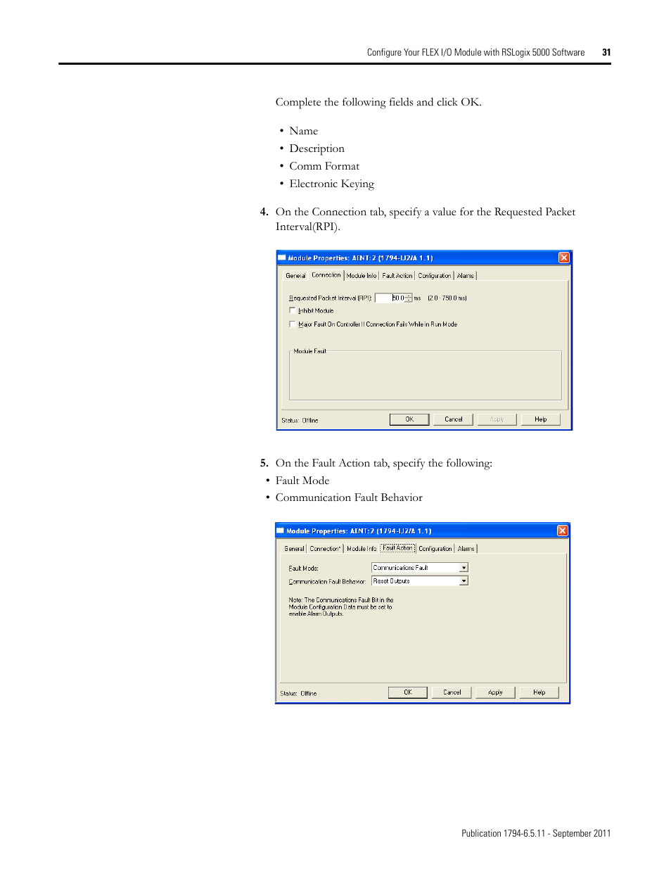 Rockwell Automation 1794-IJ2XT FLEX I/O Frequency Input Modules User Manual User Manual | Page 41 / 87