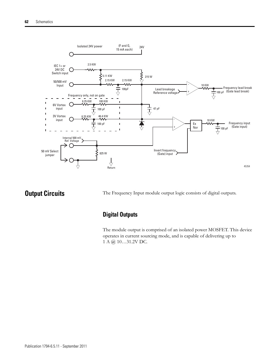 Output circuits, Digital outputs | Rockwell Automation 1794-IJ2XT FLEX I/O Frequency Input Modules User Manual User Manual | Page 72 / 87