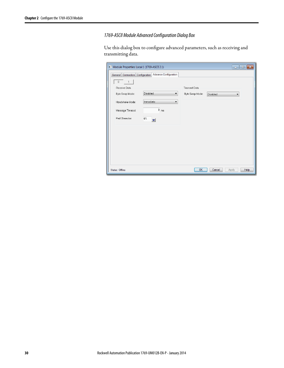 Rockwell Automation 1769-ASCII Compact I/O ASCII Module User Manual | Page 30 / 118