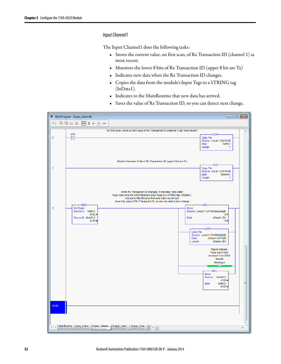 Rockwell Automation 1769-ASCII Compact I/O ASCII Module User Manual | Page 52 / 118