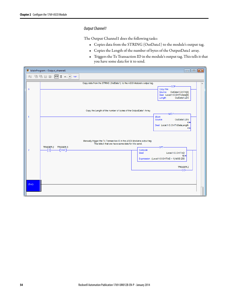Rockwell Automation 1769-ASCII Compact I/O ASCII Module User Manual | Page 54 / 118