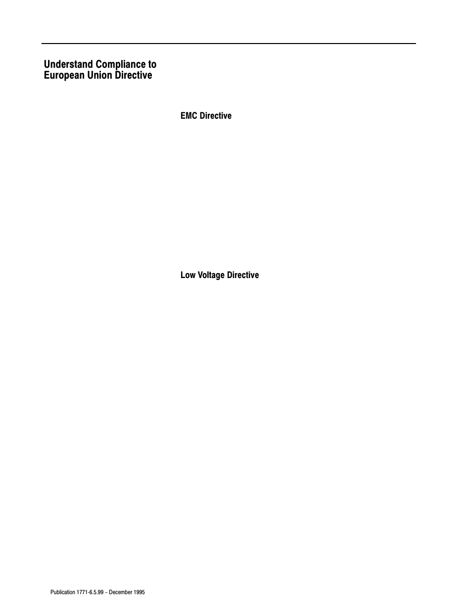 Understand compliance to european union directive | Rockwell Automation 1771-CFM,D17716.5.99 CONFIGURABLE FLOWMET User Manual | Page 20 / 99