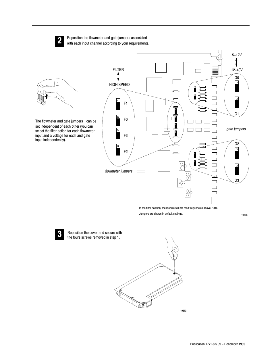 Rockwell Automation 1771-CFM,D17716.5.99 CONFIGURABLE FLOWMET User Manual | Page 23 / 99