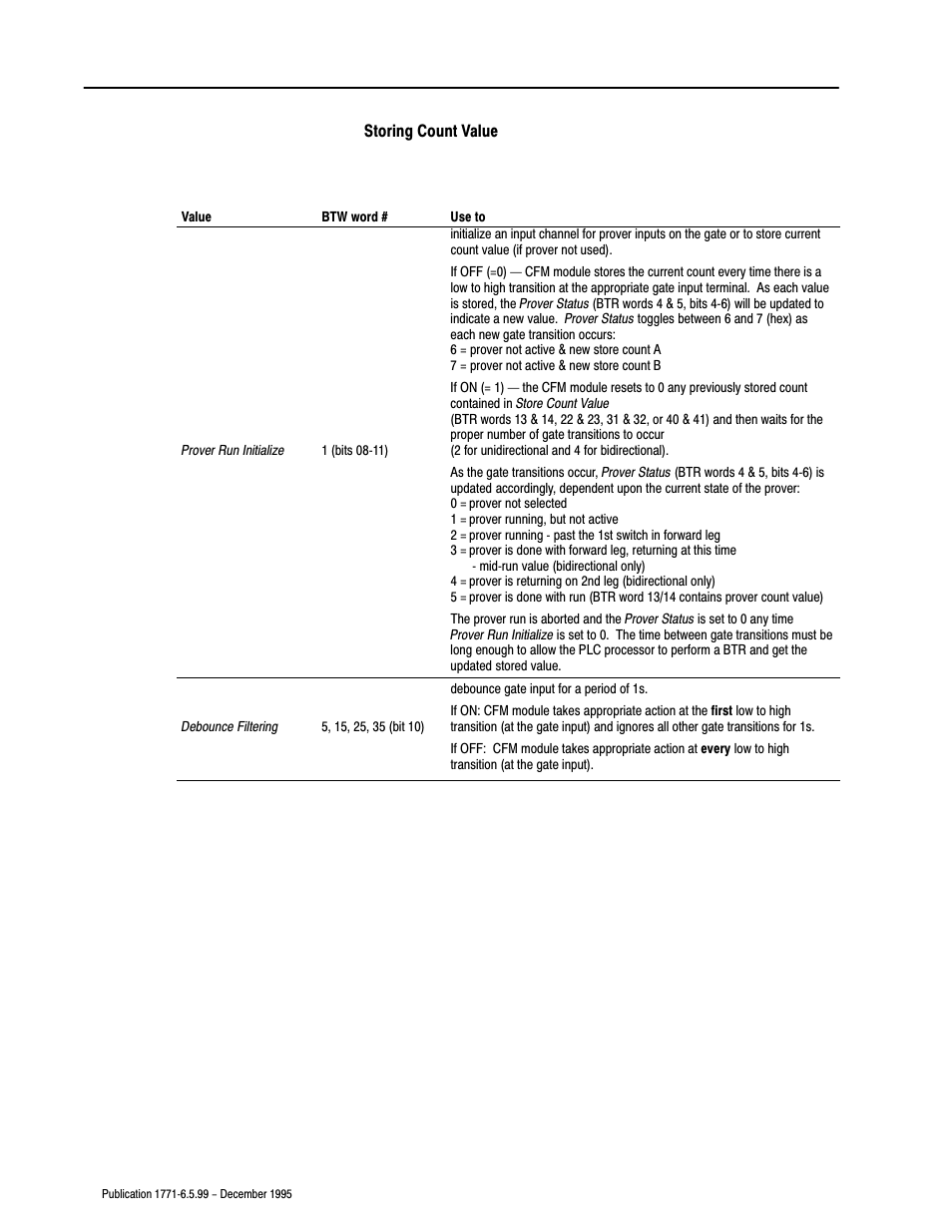 Rockwell Automation 1771-CFM,D17716.5.99 CONFIGURABLE FLOWMET User Manual | Page 44 / 99