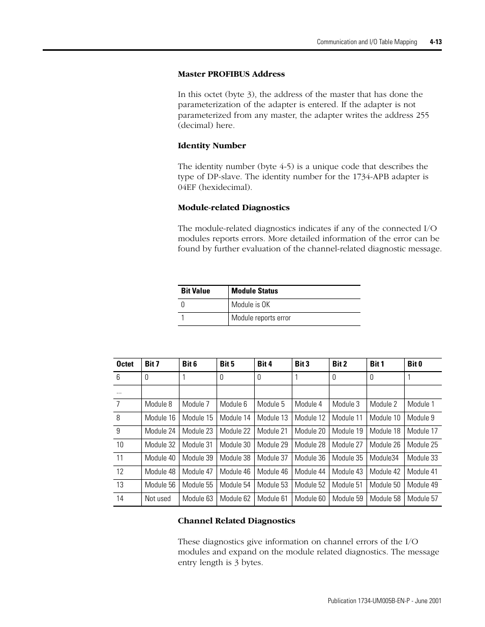 Rockwell Automation 1734-APB Point I/O Profibus Adapter Module User Manual | Page 51 / 88