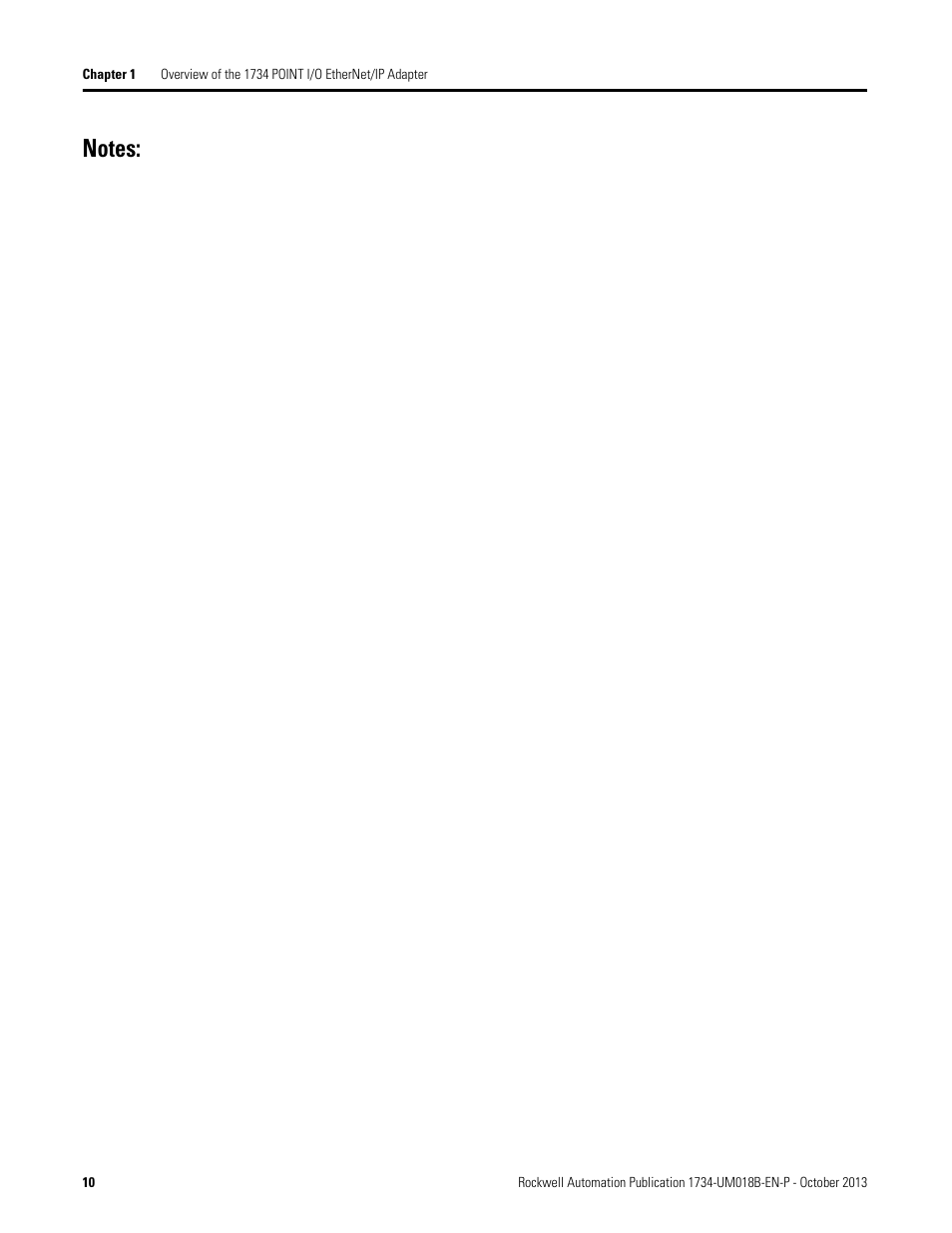 Rockwell Automation 1734-AENT, Series B POINT I/O EtherNet/IP Adapter Module User Manual User Manual | Page 20 / 118