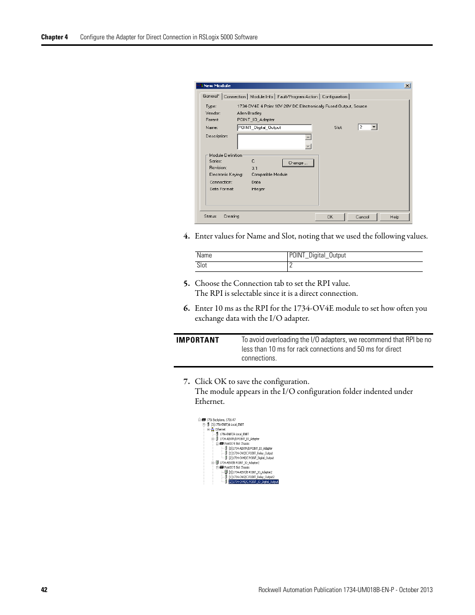 Rockwell Automation 1734-AENT, Series B POINT I/O EtherNet/IP Adapter Module User Manual User Manual | Page 52 / 118