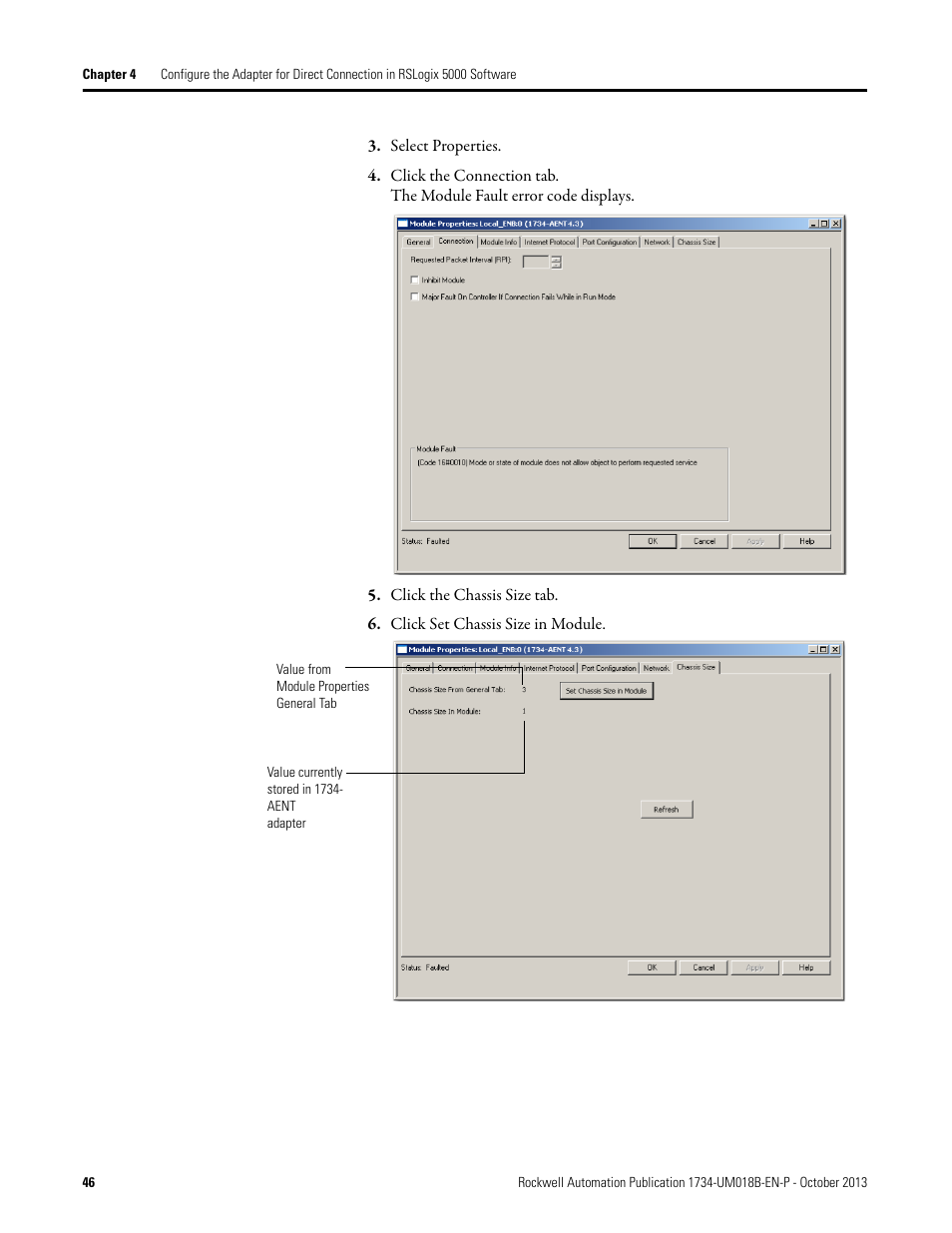 Rockwell Automation 1734-AENT, Series B POINT I/O EtherNet/IP Adapter Module User Manual User Manual | Page 56 / 118