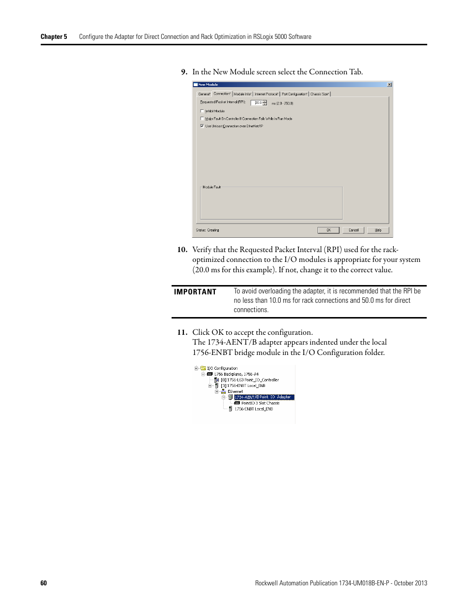 Rockwell Automation 1734-AENT, Series B POINT I/O EtherNet/IP Adapter Module User Manual User Manual | Page 70 / 118