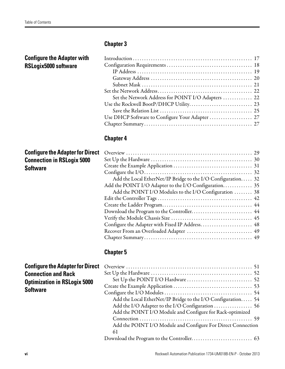 Rockwell Automation 1734-AENT, Series B POINT I/O EtherNet/IP Adapter Module User Manual User Manual | Page 8 / 118