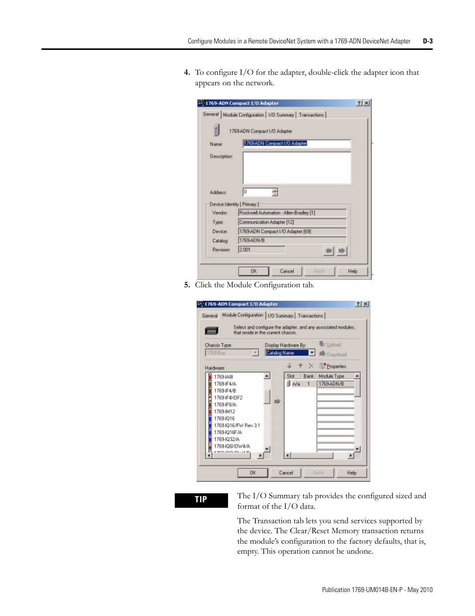 Rockwell Automation 1769-OF4VI Compact I/O Isolated Analog Modules User Manual | Page 107 / 128