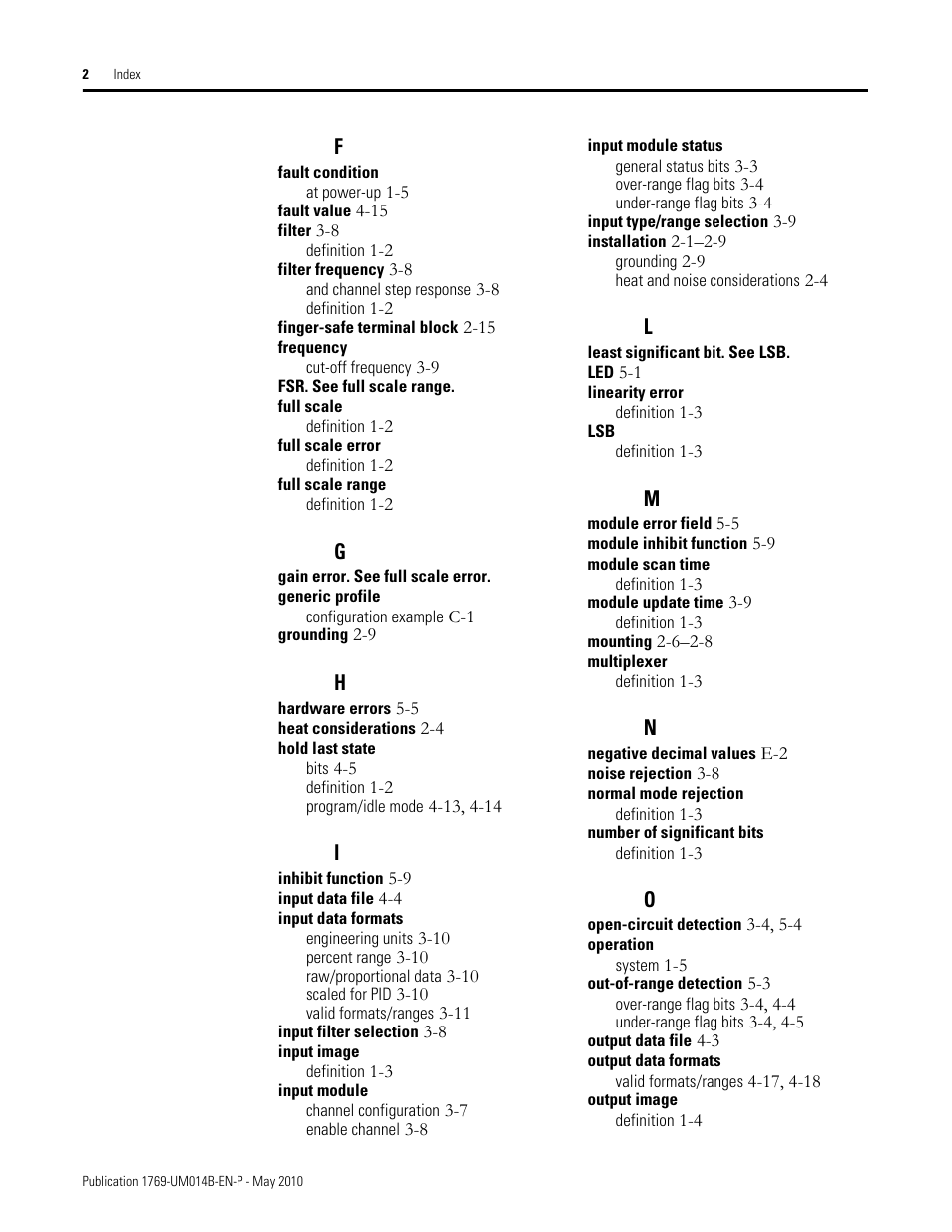 Rockwell Automation 1769-OF4VI Compact I/O Isolated Analog Modules User Manual | Page 124 / 128