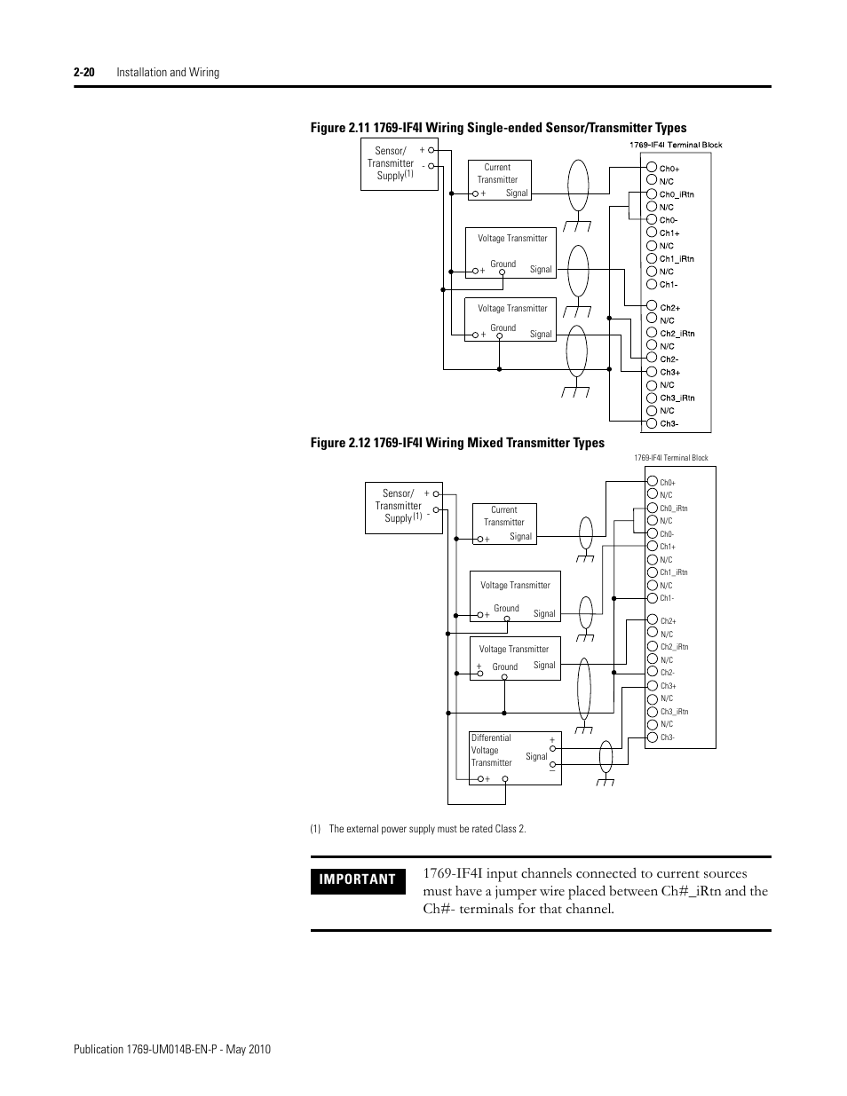 Important | Rockwell Automation 1769-OF4VI Compact I/O Isolated Analog Modules User Manual | Page 36 / 128