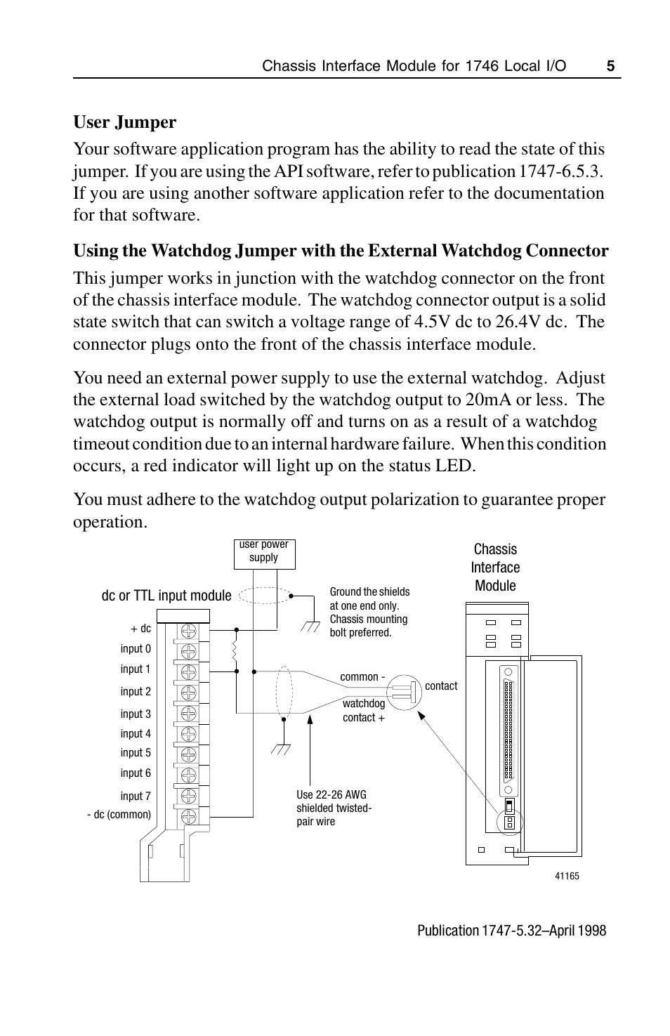 Rockwell Automation 1747-PCIL Chassis Interface Module for 1746 Local I/O User Manual | Page 5 / 16