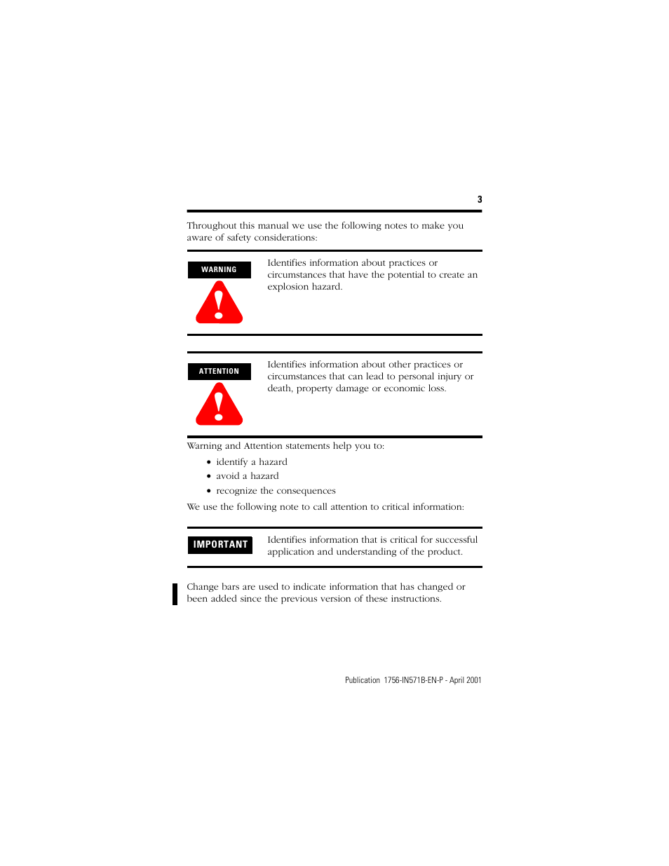Rockwell Automation 1756-CNB ControlLogix ControlNet Bridge Module Installation Instructions User Manual | Page 3 / 32