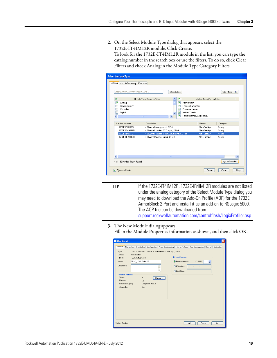 Rockwell Automation 1732E-IR4IM12R ArmorBlock Dual-Port EtherNet/IP 4-Point Thermocouple and RTD User Manual | Page 27 / 86