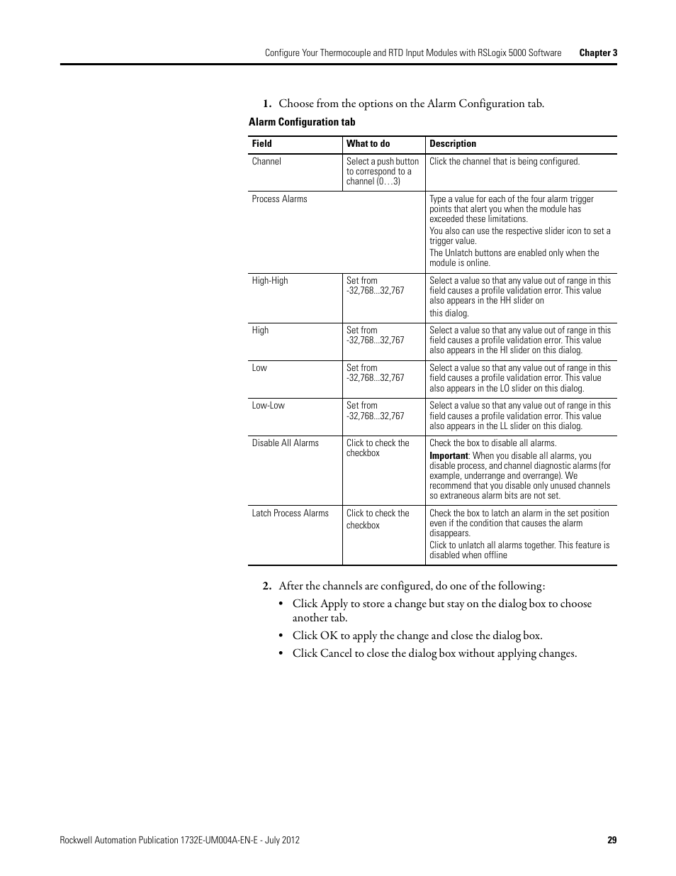 Rockwell Automation 1732E-IR4IM12R ArmorBlock Dual-Port EtherNet/IP 4-Point Thermocouple and RTD User Manual | Page 37 / 86