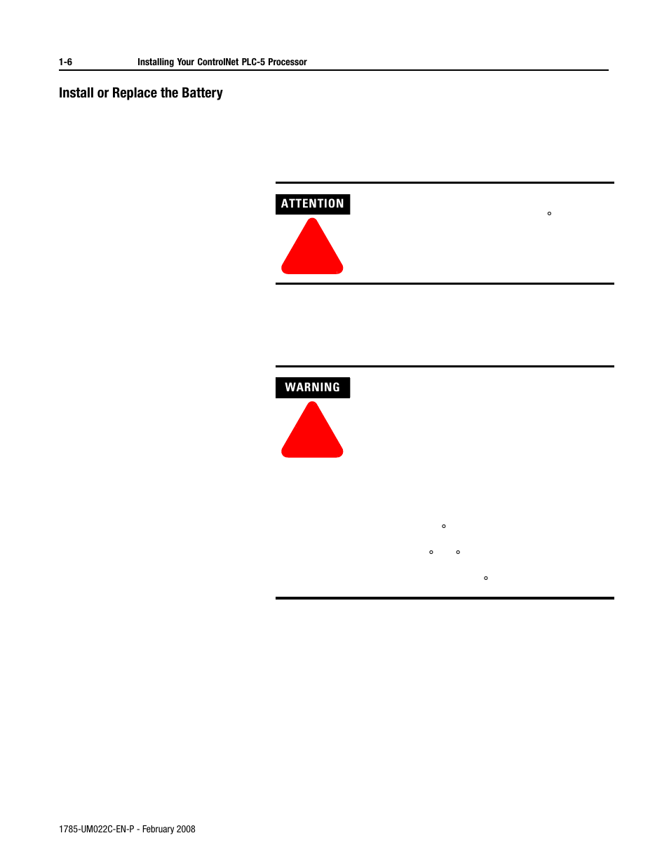 Rockwell Automation 1785-Lx0C15 ControlNet PLC-5 Programmable Controllers User Manual User Manual | Page 18 / 148