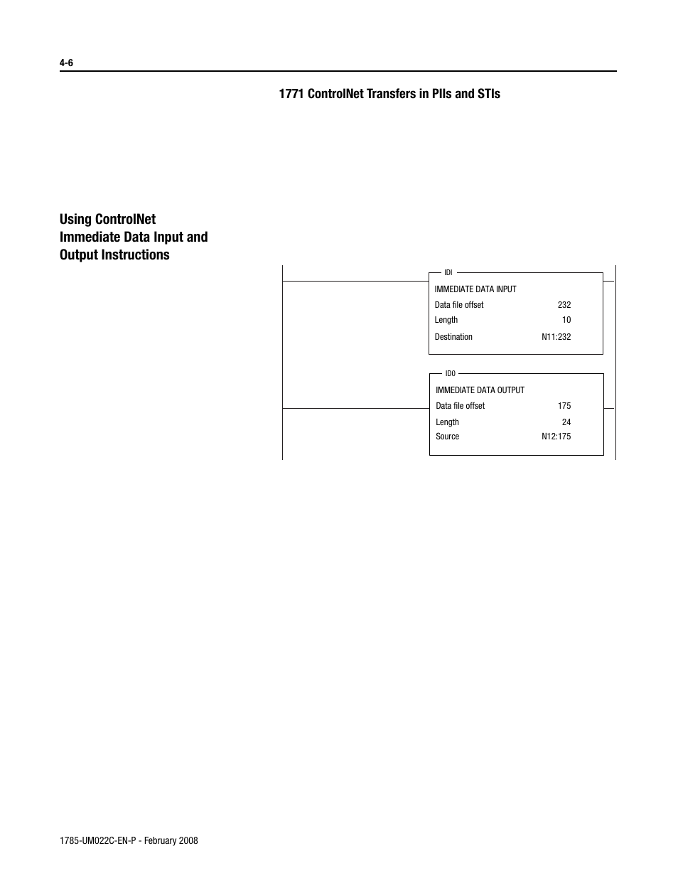 1771 controlnet transfers in piis and stis | Rockwell Automation 1785-Lx0C15 ControlNet PLC-5 Programmable Controllers User Manual User Manual | Page 86 / 148