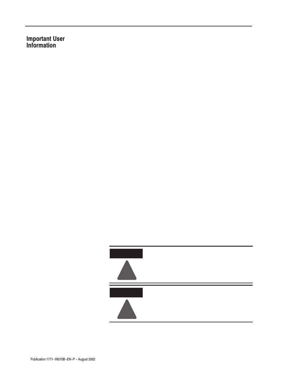 Rockwell Automation 1771-ID16 SERIES B Install Instr ac/dc (120V)Isolated Input User Manual | Page 2 / 16