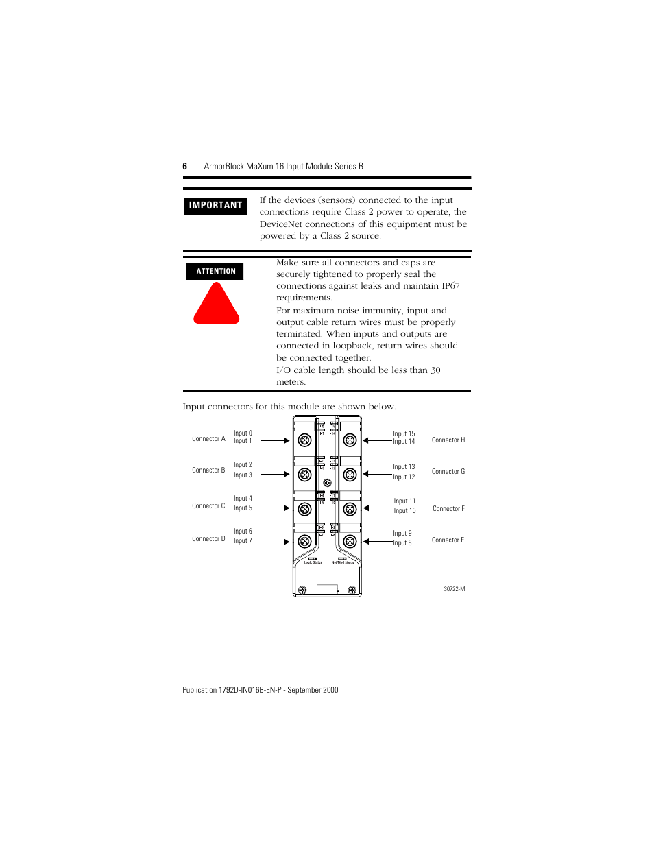 Rockwell Automation 1792D-16BVTOD ArmorBlock MaXum 16 Input Module Series B User Manual | Page 6 / 16