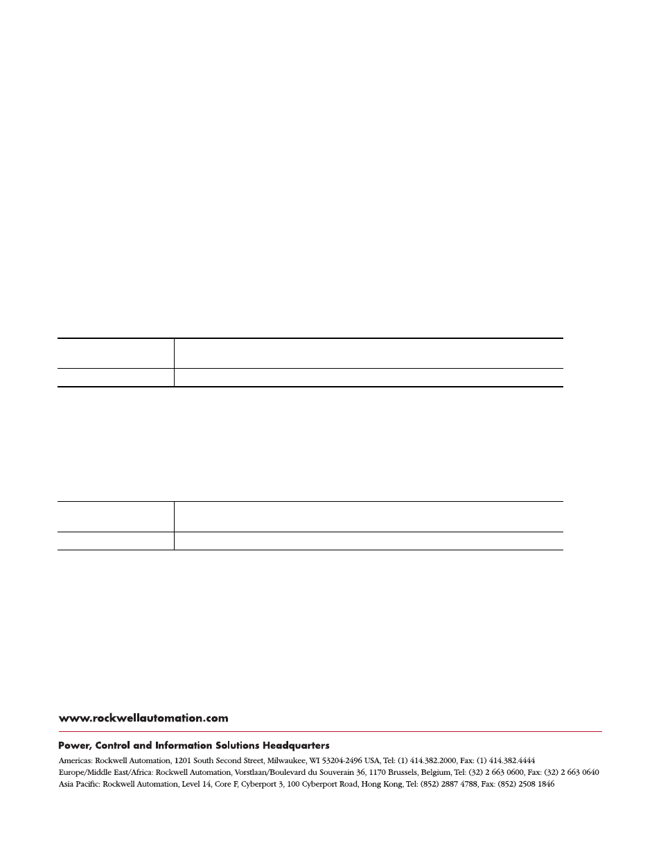 Support information, Back cover, Rockwell automation support | Installation assistance, New product satisfaction return | Rockwell Automation 1738-OA2M12AC3 ArmorPoint AC Output Module, Series A User Manual | Page 12 / 12